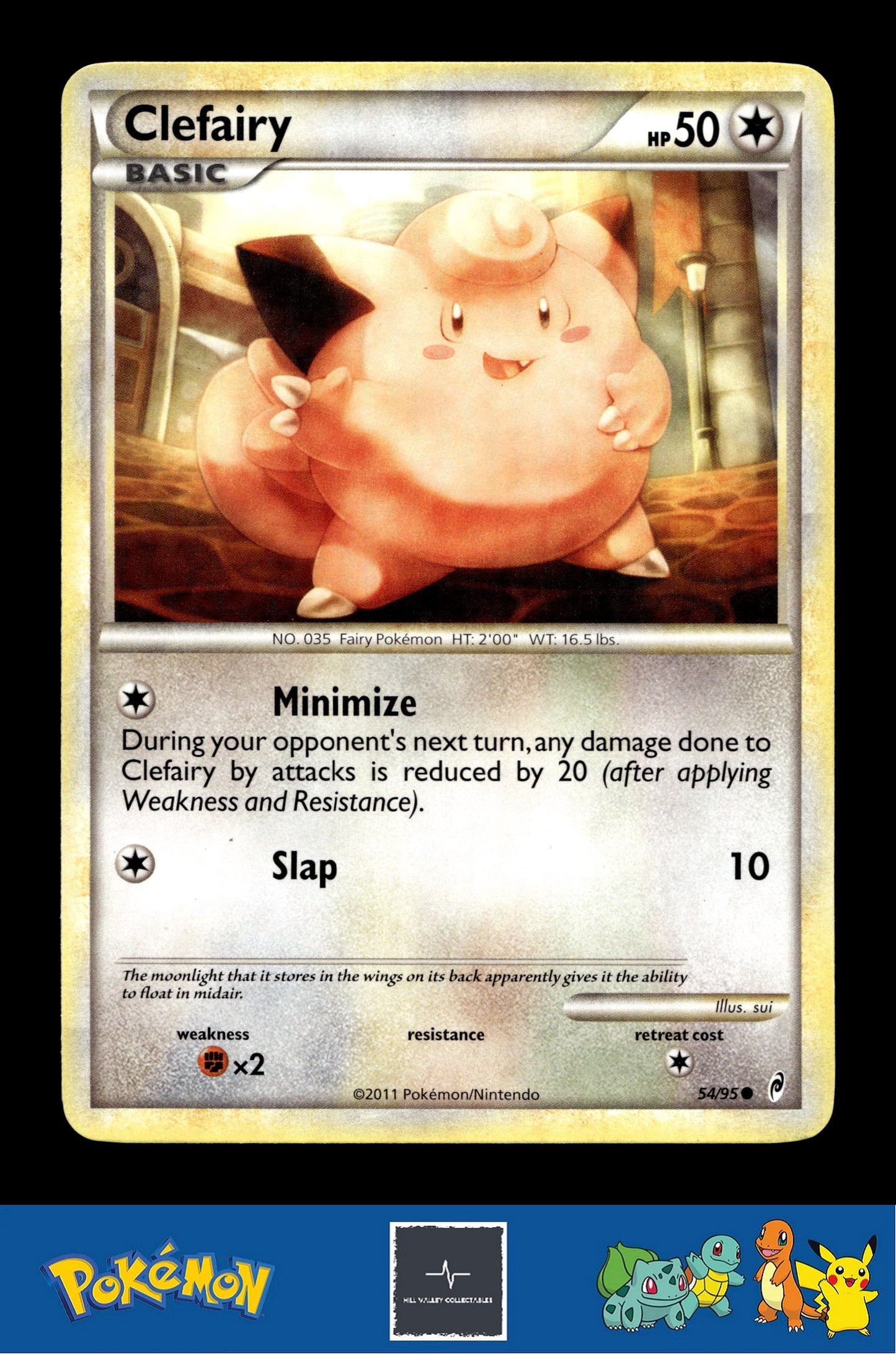 2011 Pokemon HGSS Call of Legends 54/95 Clefairy