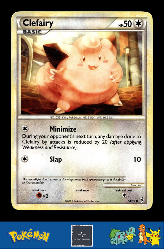 2011 Pokemon HGSS Call of Legends 54/95 Clefairy