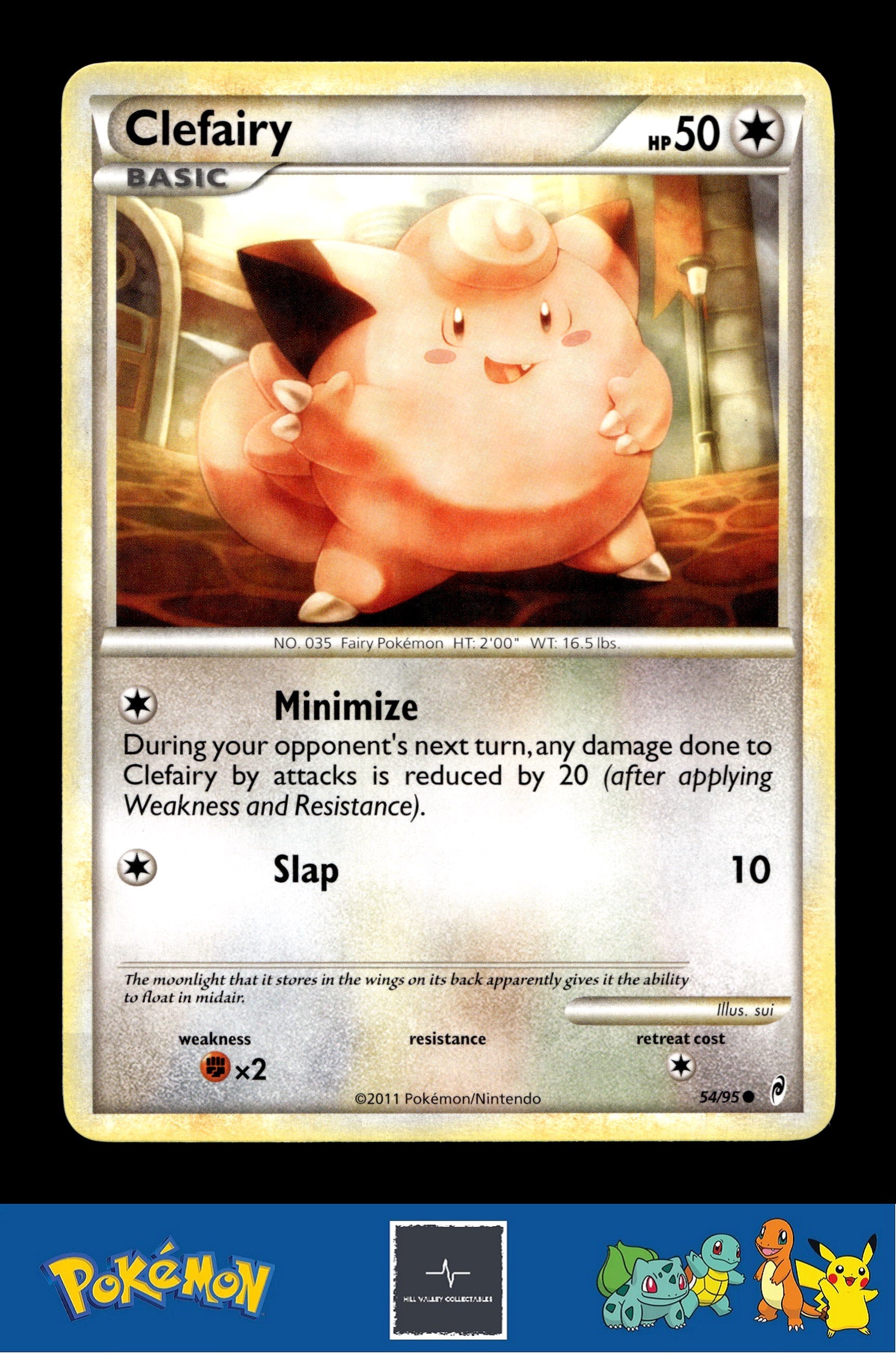 2011 Pokemon HGSS Call of Legends 54/95 Clefairy