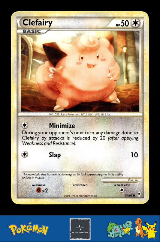 2011 Pokemon HGSS Call of Legends 54/95 Clefairy