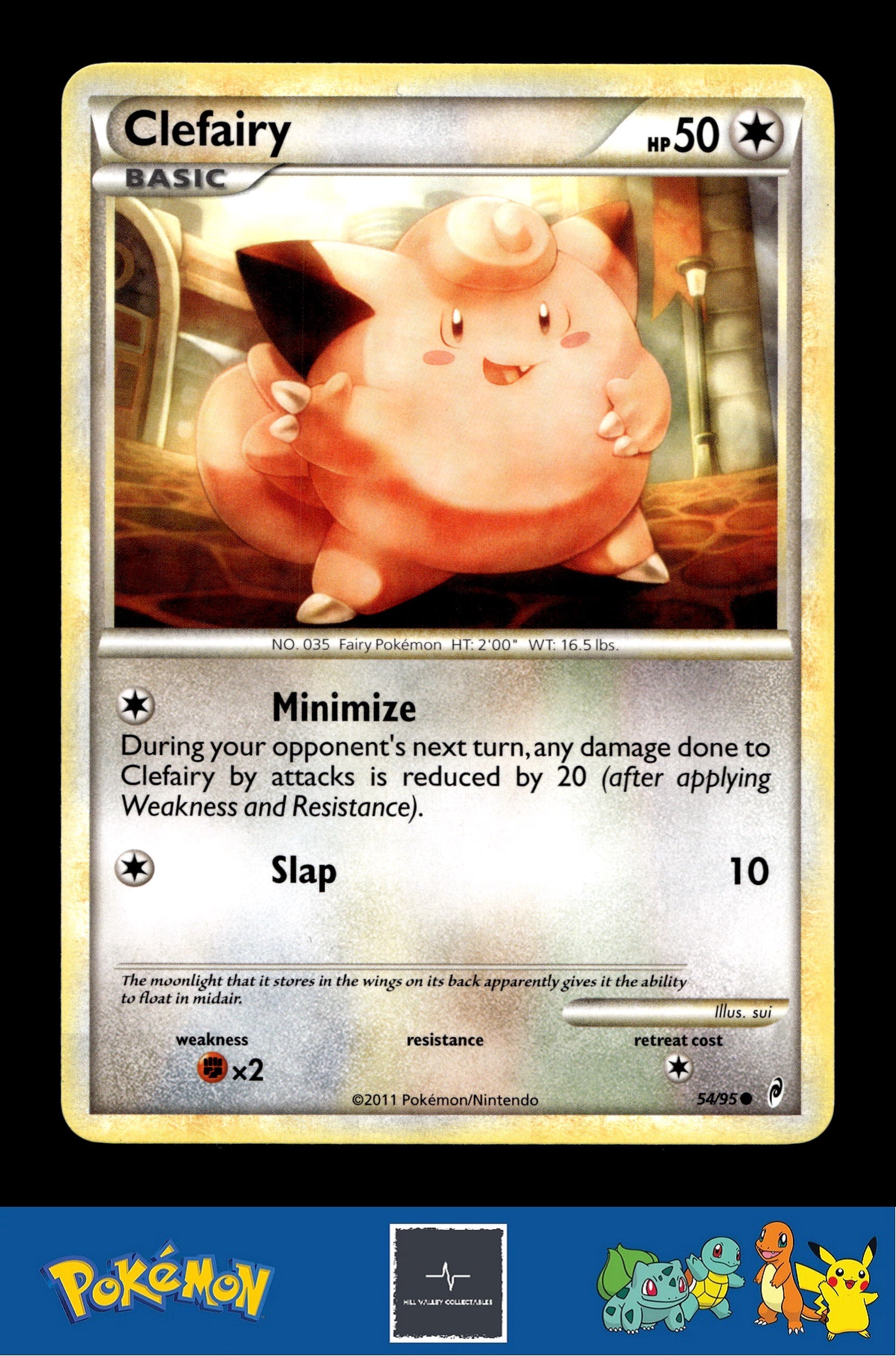 2011 Pokemon HGSS Call of Legends 54/95 Clefairy