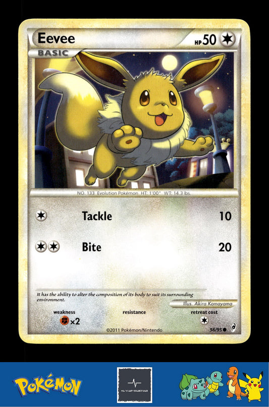 2011 Pokemon HGSS Call of Legends 56/95 Eevee