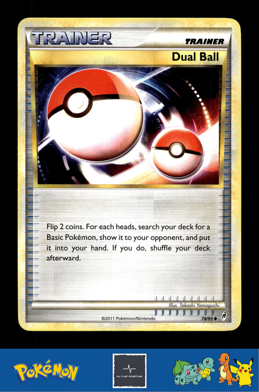2011 Pokemon HGSS Call of Legends 78/95 Dual Ball