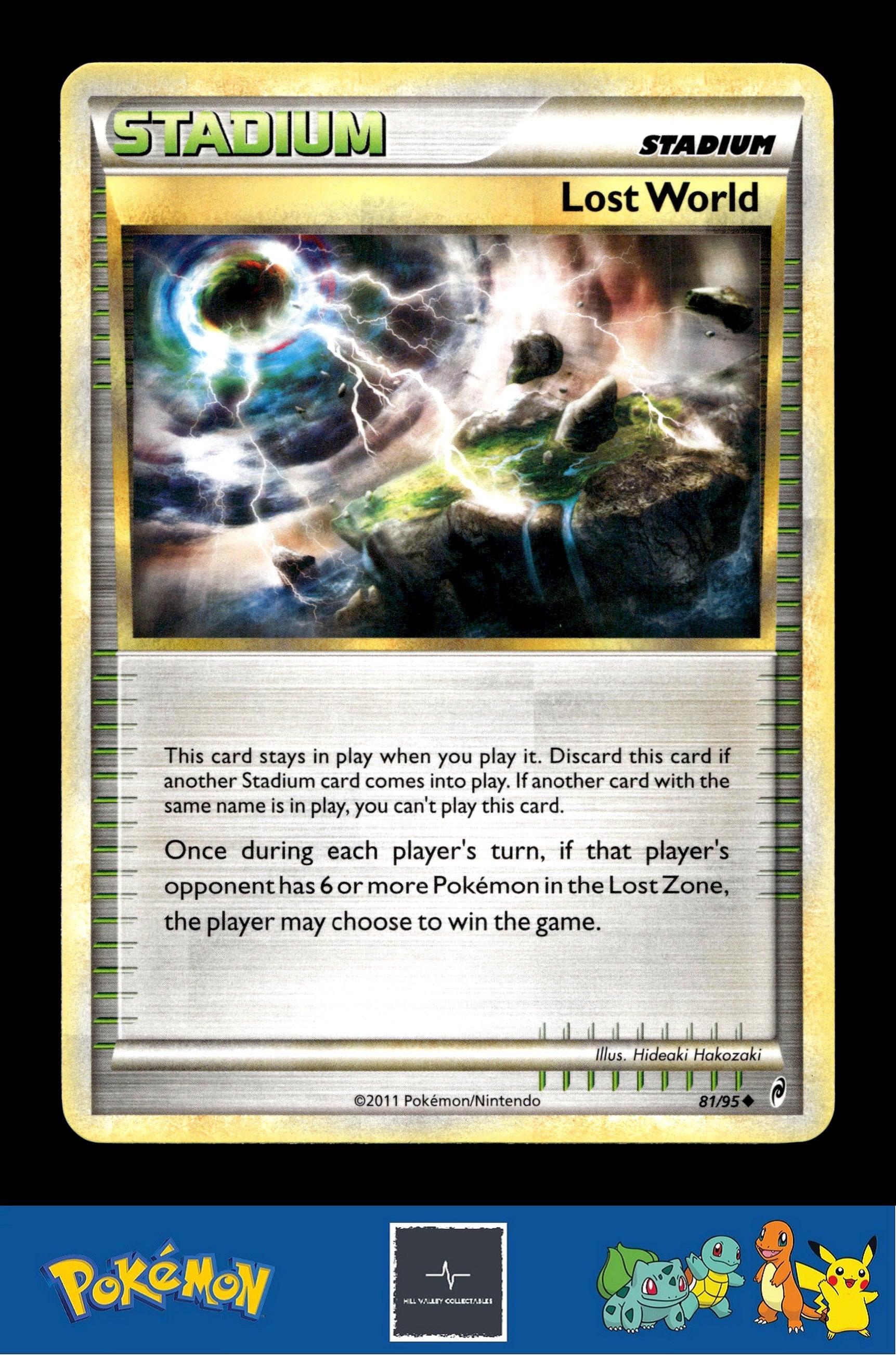 2011 Pokemon HGSS Call of Legends 81/95 Lost World