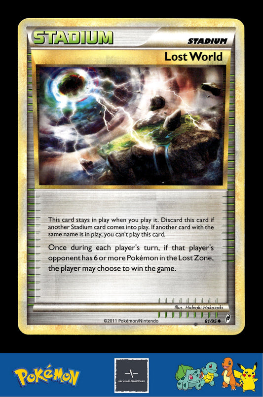 2011 Pokemon HGSS Call of Legends 81/95 Lost World