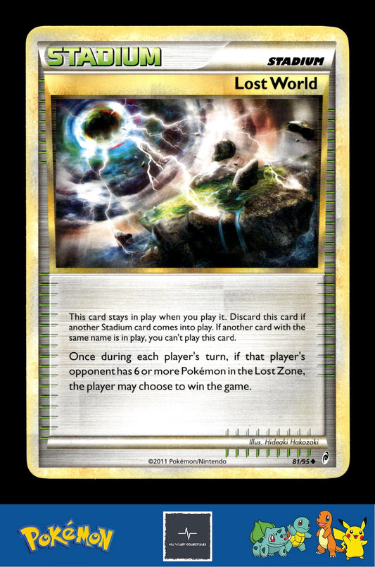 2011 Pokemon HGSS Call of Legends 81/95 Lost World