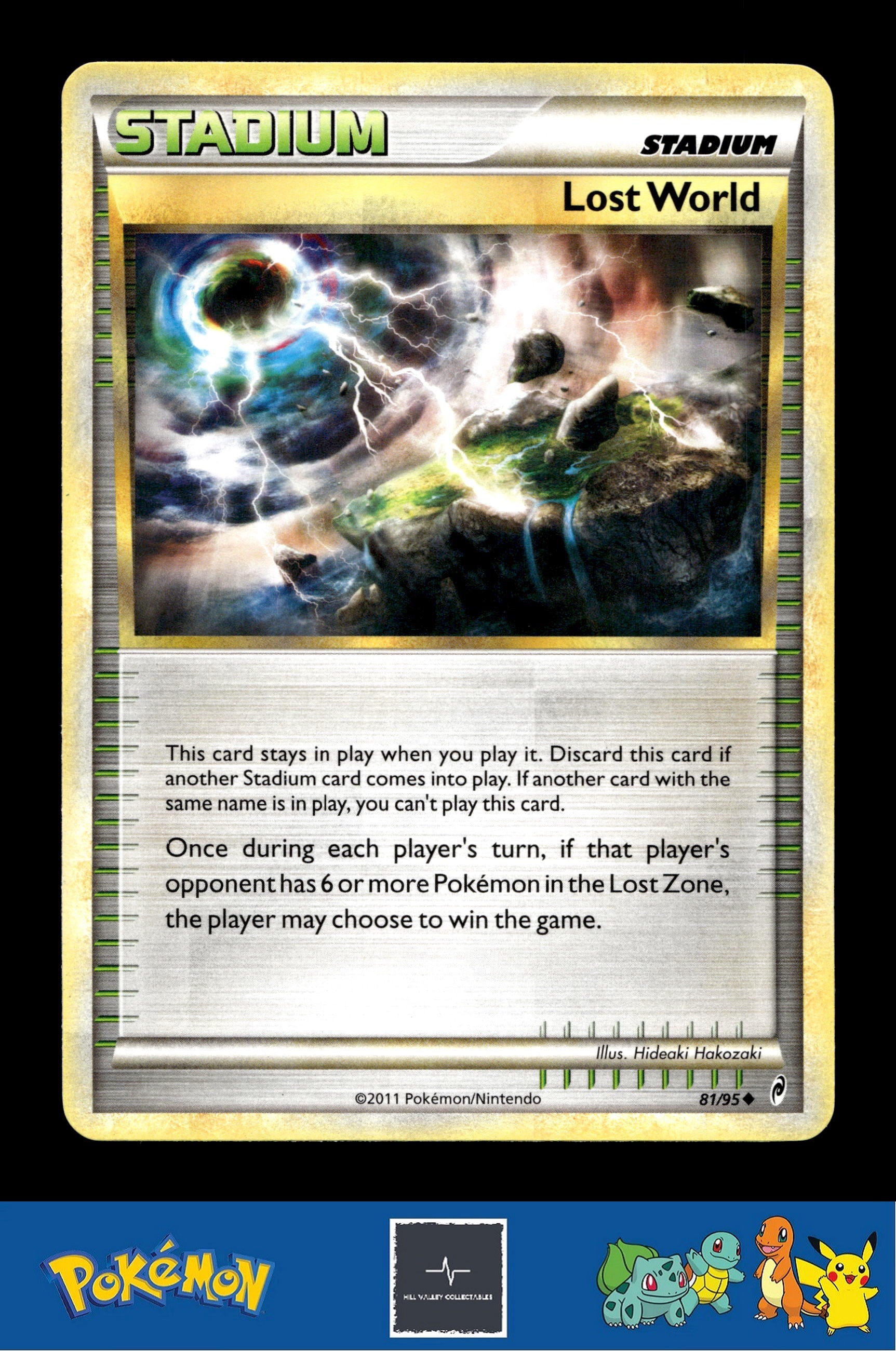 2011 Pokemon HGSS Call of Legends 81/95 Lost World