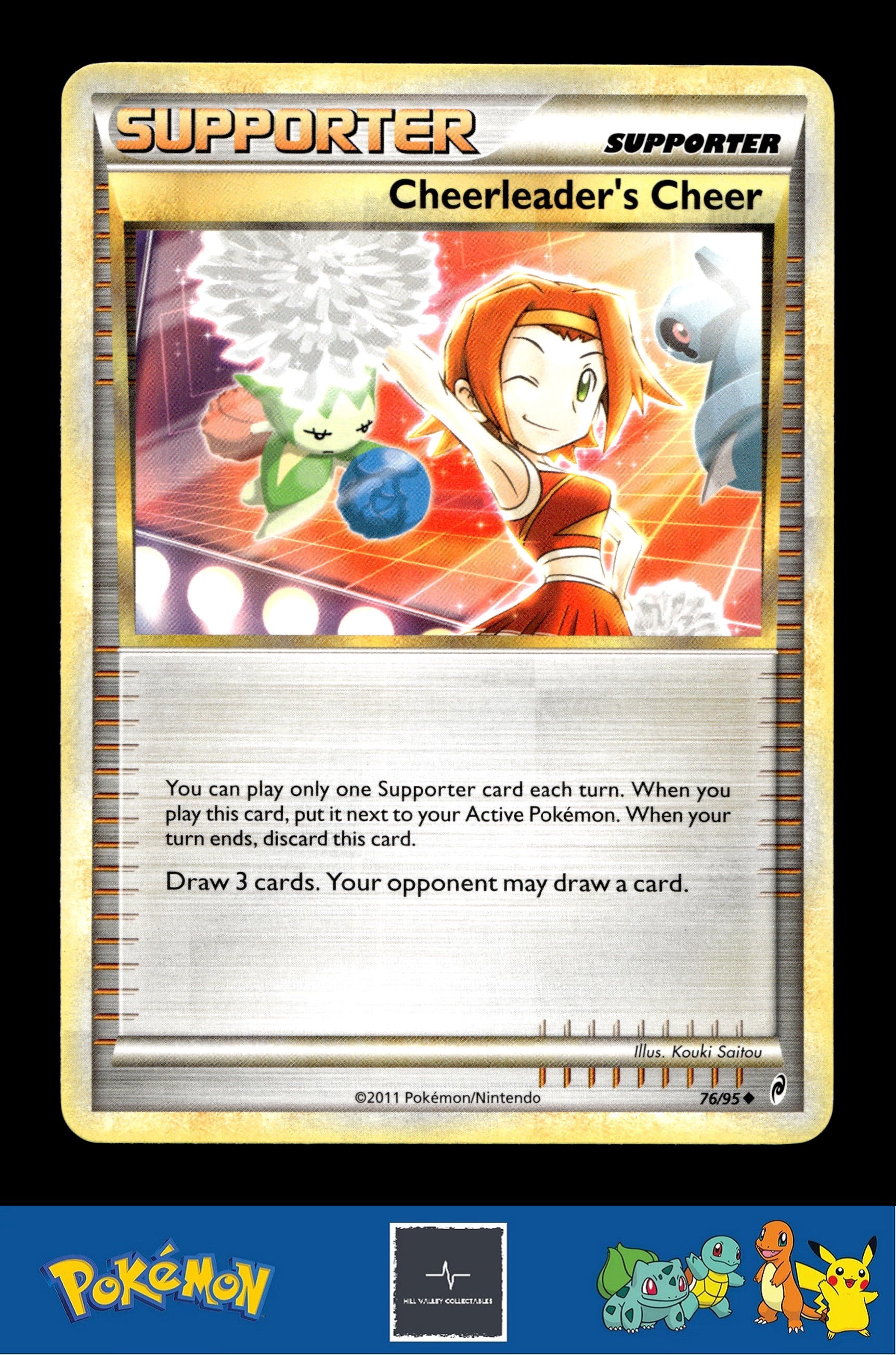 2011 Pokemon HGSS Call of Legends 79/95 Interviewer's Questions