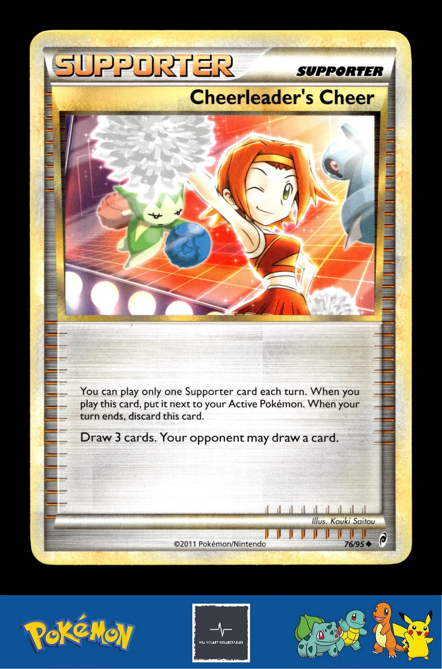 2011 Pokemon HGSS Call of Legends 79/95 Interviewer's Questions