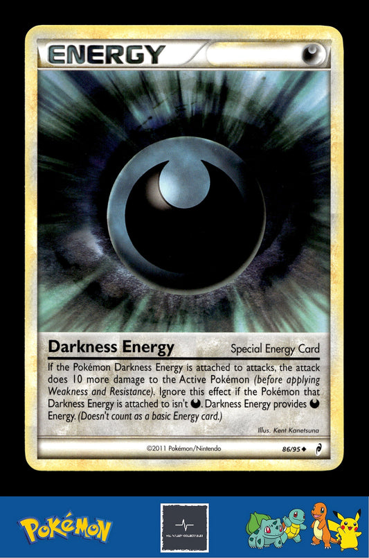2011 Pokemon HGSS Call of Legends 86/95 Darkness Energy (Special)