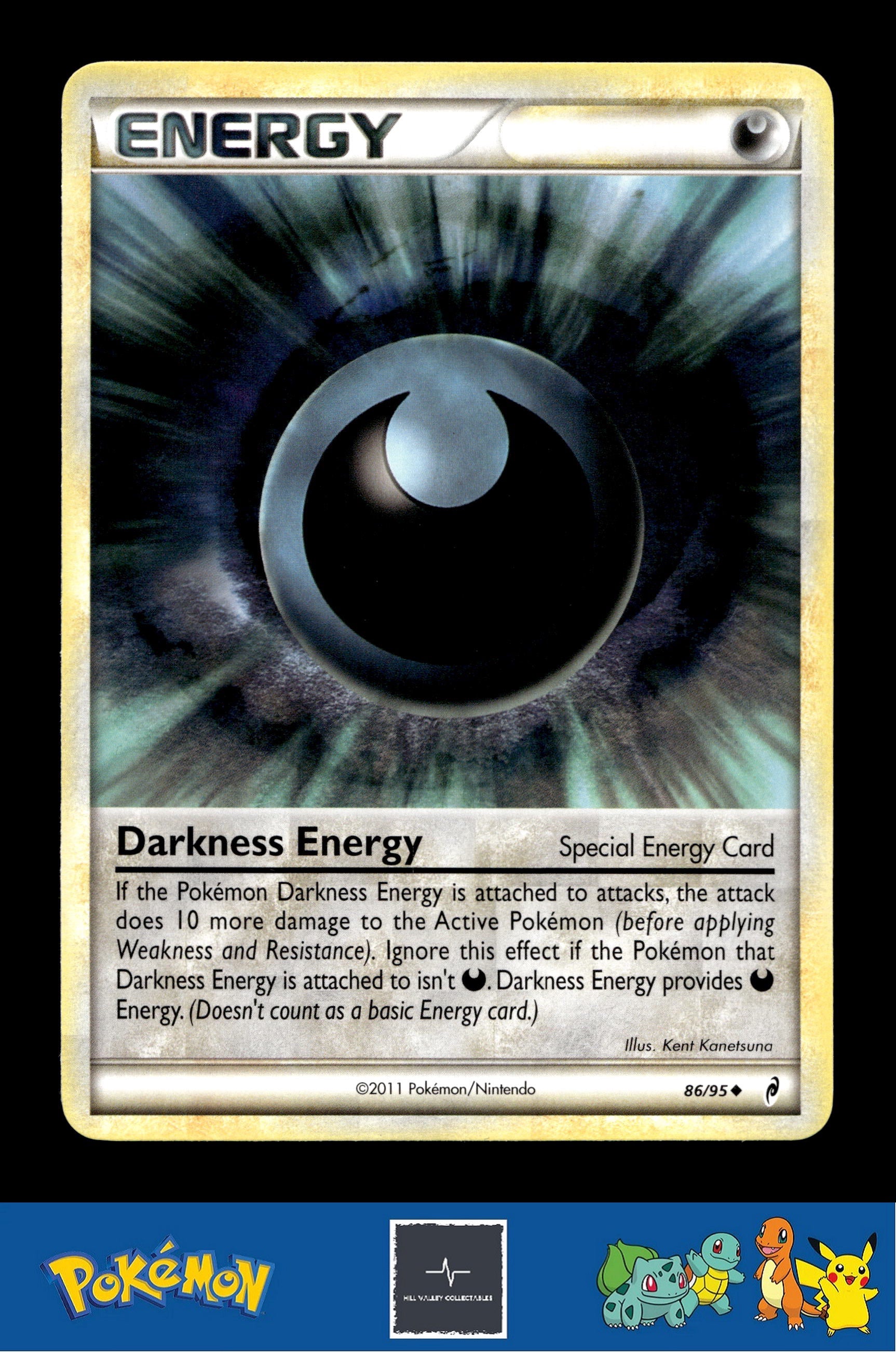 2011 Pokemon HGSS Call of Legends 86/95 Darkness Energy (Special)