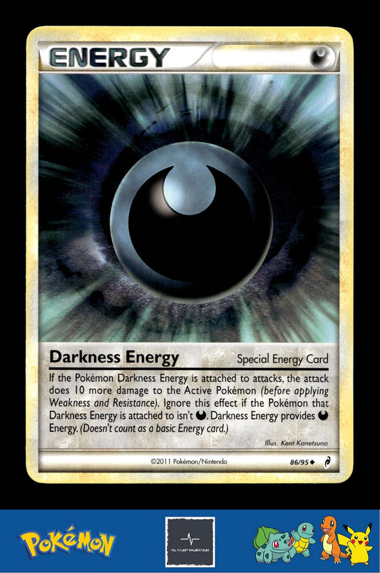 2011 Pokemon HGSS Call of Legends 86/95 Darkness Energy (Special)