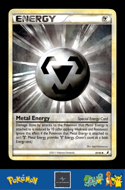 2011 Pokemon HGSS Call of Legends 87/95 Metal Energy (Special)
