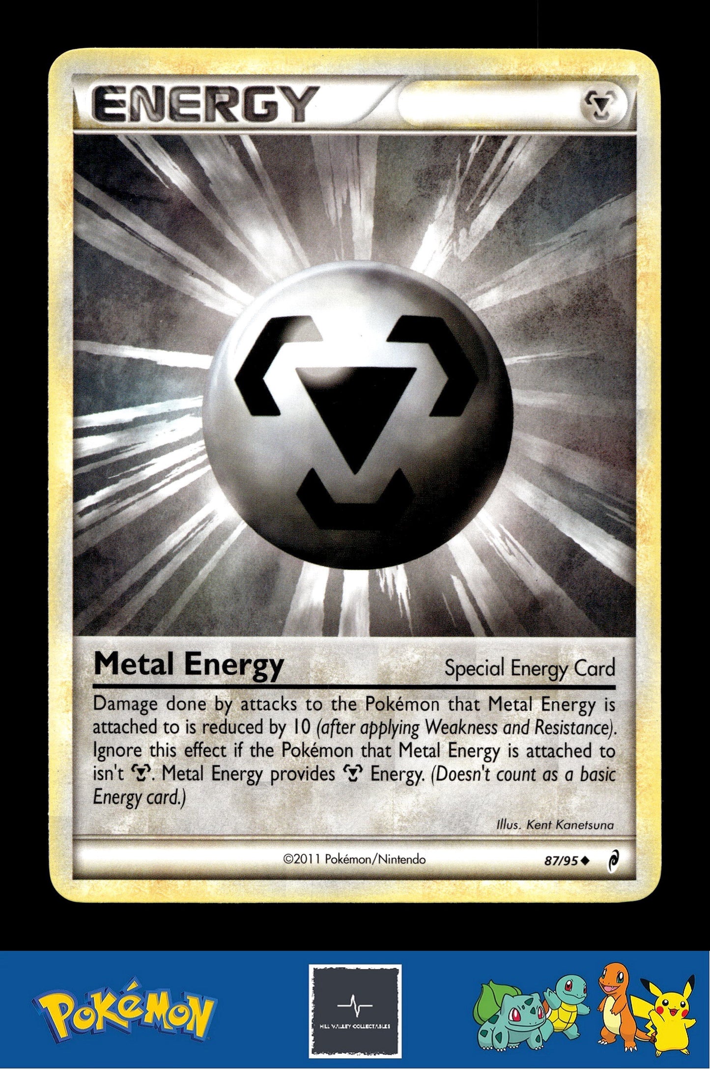 2011 Pokemon HGSS Call of Legends 87/95 Metal Energy (Special)