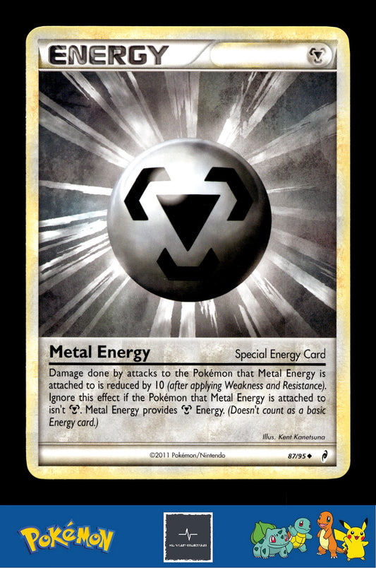 2011 Pokemon HGSS Call of Legends 87/95 Metal Energy (Special)
