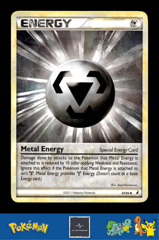 2011 Pokemon HGSS Call of Legends 87/95 Metal Energy (Special)