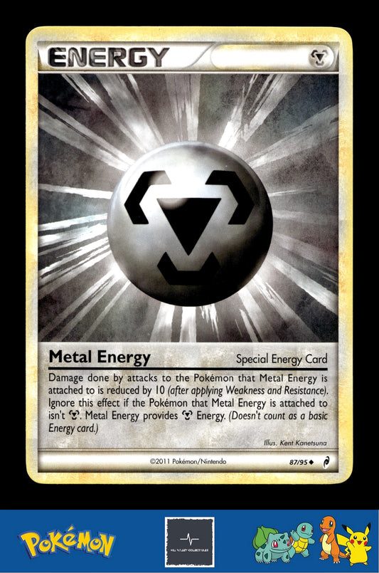 2011 Pokemon HGSS Call of Legends 87/95 Metal Energy (Special)