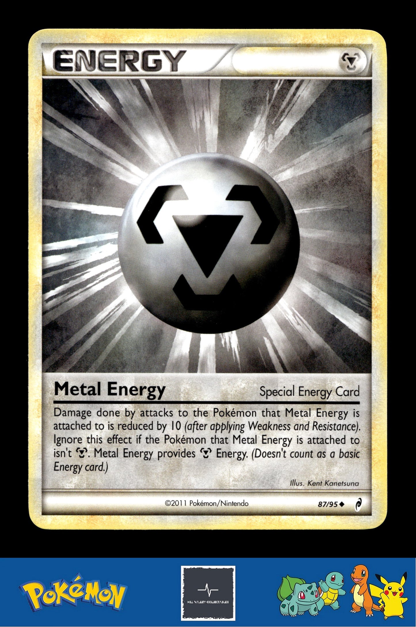 2011 Pokemon HGSS Call of Legends 87/95 Metal Energy (Special)