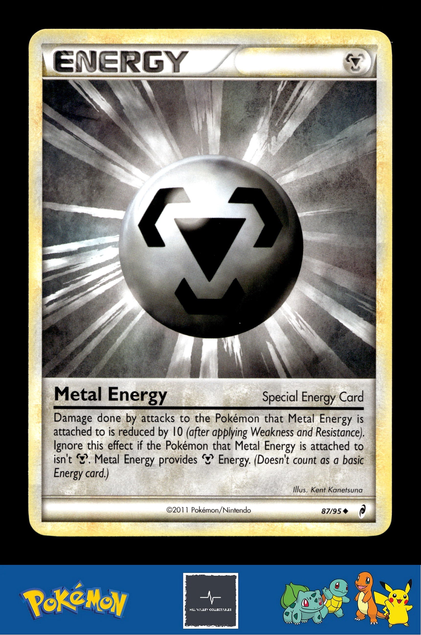 2011 Pokemon HGSS Call of Legends 87/95 Metal Energy (Special)