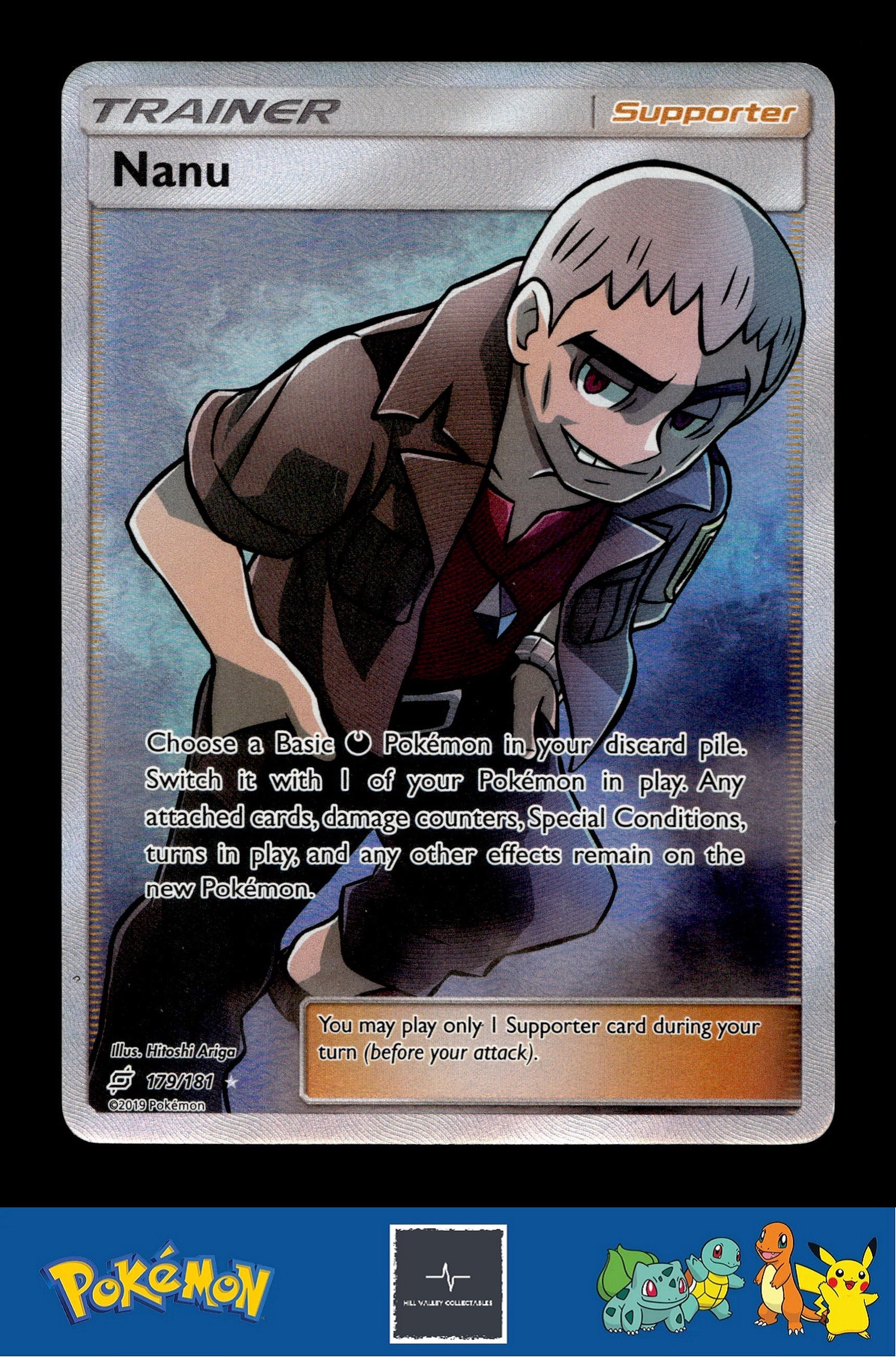 2019 Pokemon SM Team Up 179/181 Nanu