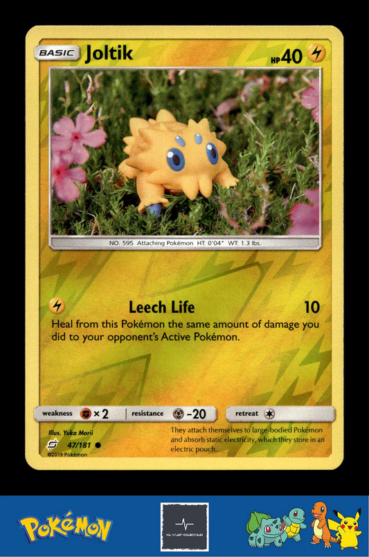 2019 Pokemon SM Team Up 47/181 Joltik (Morii) Reverse