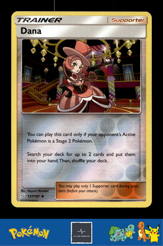 2019 Pokemon SM Team Up 137/181 Dana Reverse