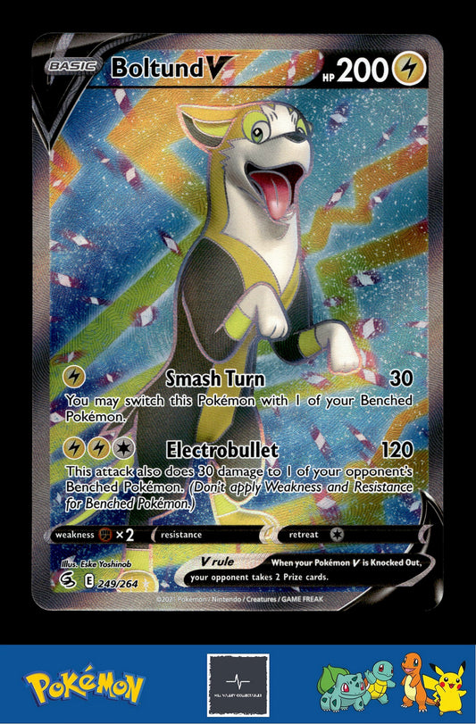 2021 Pokemon SWSH Fusion Strike 249/264 Boltund V