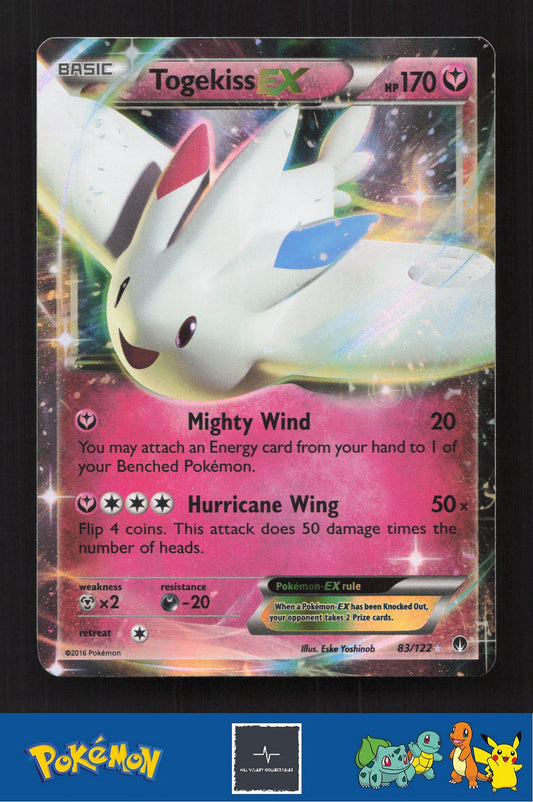 2015 Pokemon XY BREAKpoint 83/122 Togekiss EX