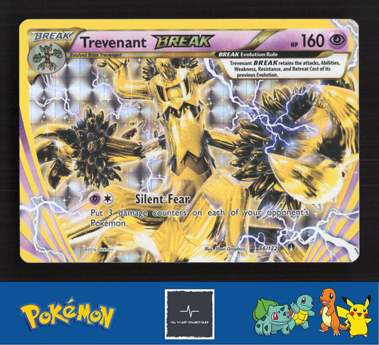 2015 Pokemon XY BREAKpoint 66/122 Trevenant BREAK