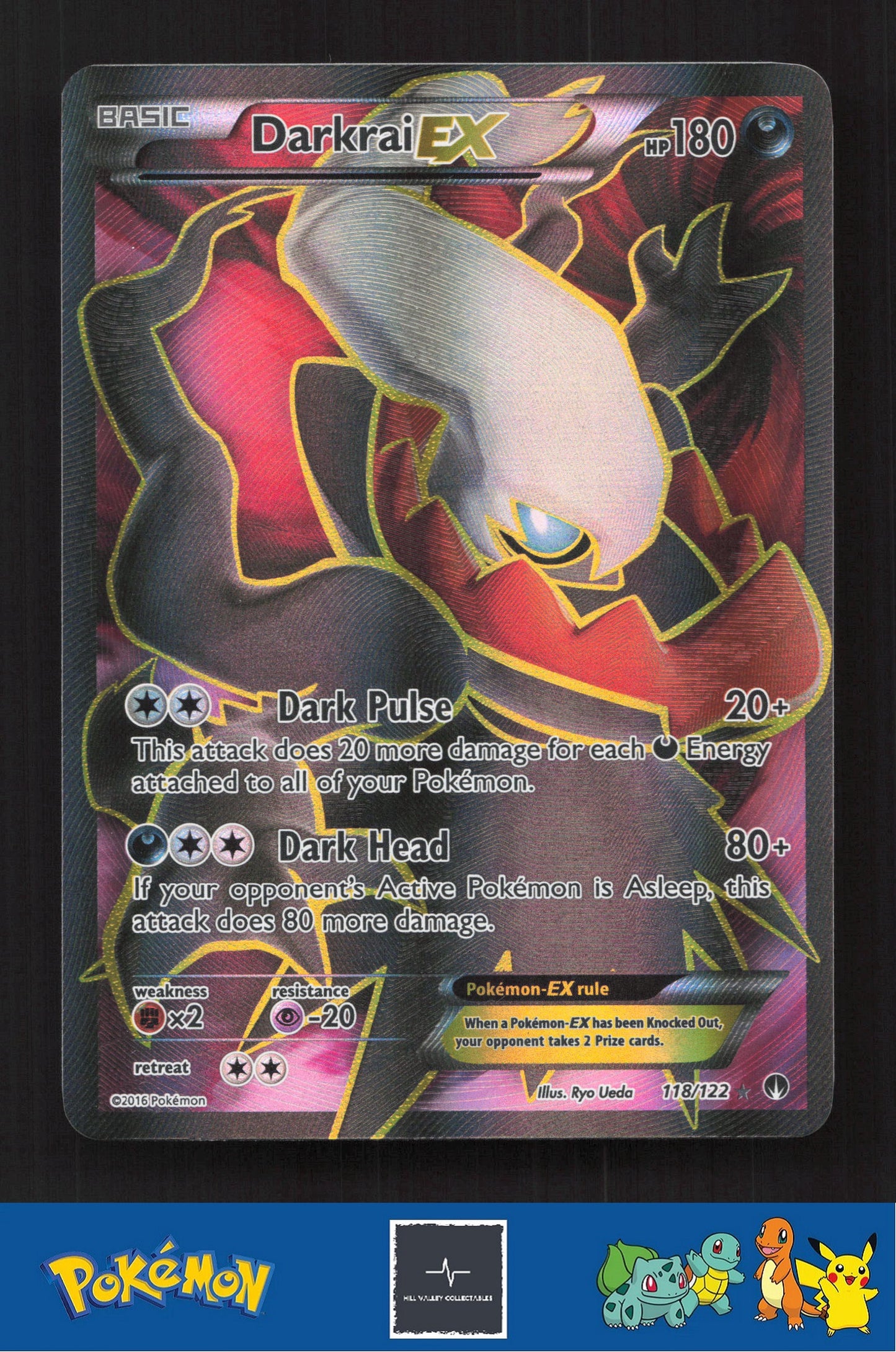 2015 Pokemon XY BREAKpoint 118/122 Darkrai EX