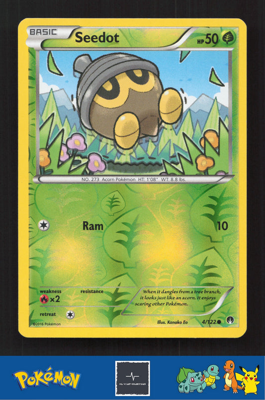 2015 Pokemon XY BREAKpoint 4/122 Seedot Reverse