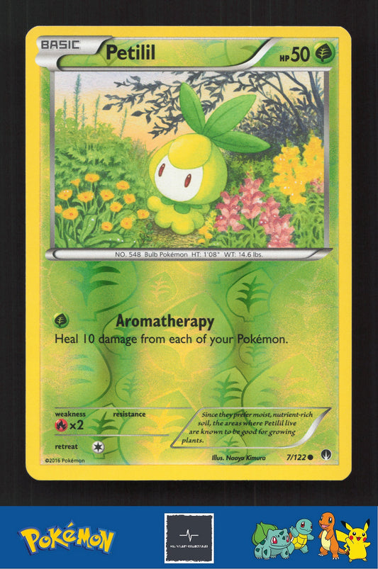 2015 Pokemon XY BREAKpoint 7/122 Petilil Reverse