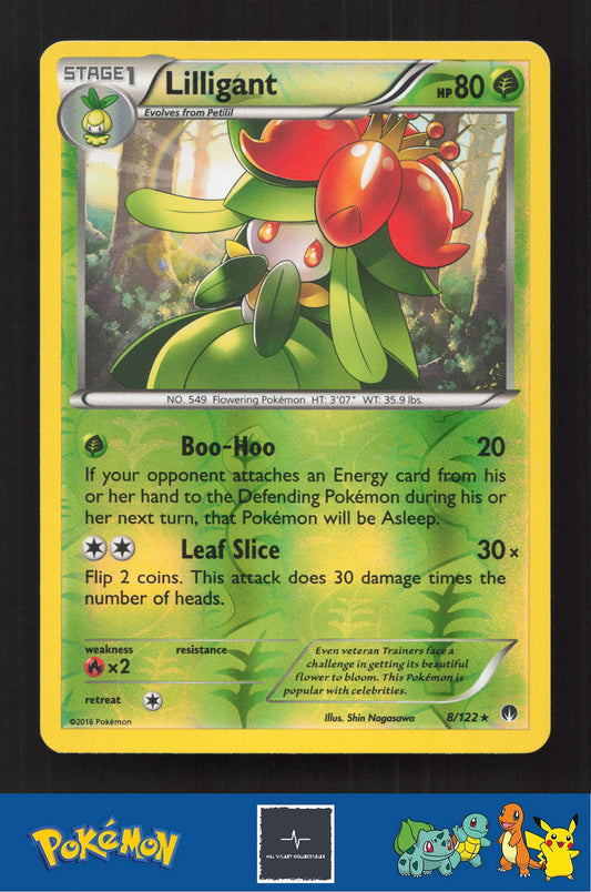 2015 Pokemon XY BREAKpoint 8/122 Lilligant Reverse