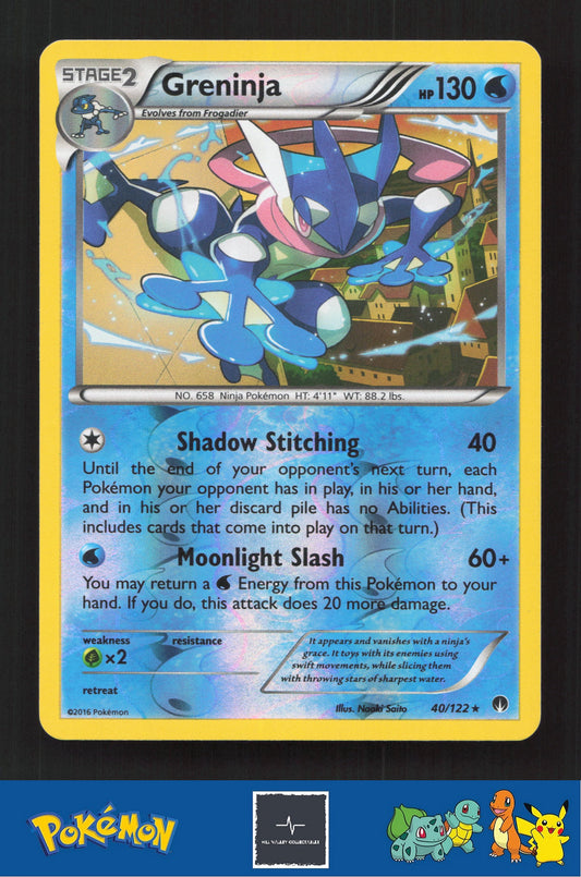 2015 Pokemon XY BREAKpoint 40/122 Greninja Reverse