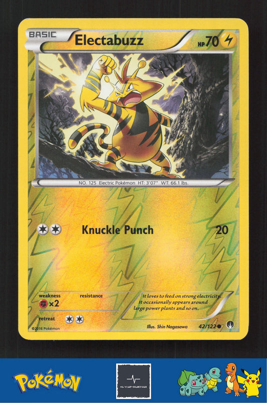 2015 Pokemon XY BREAKpoint 42/122 Electabuzz Reverse