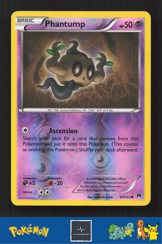 2015 Pokemon XY BREAKpoint 64/122 Phantump Reverse