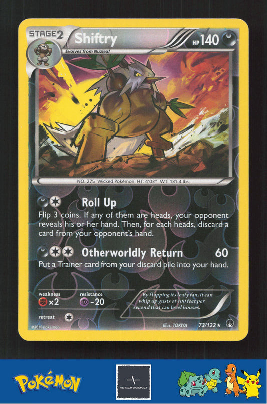 2015 Pokemon XY BREAKpoint 73/122 Shiftry Reverse
