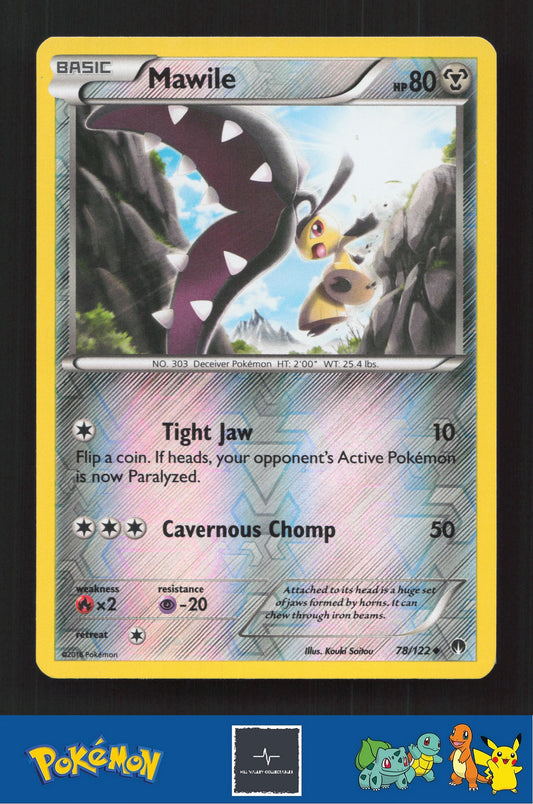 2015 Pokemon XY BREAKpoint 78/122 Mawile Reverse