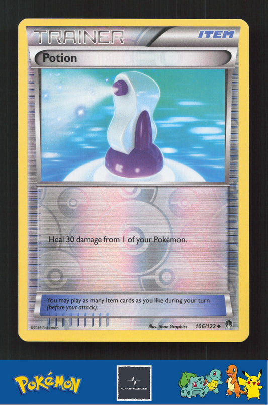 2015 Pokemon XY BREAKpoint 106/122 Potion Reverse