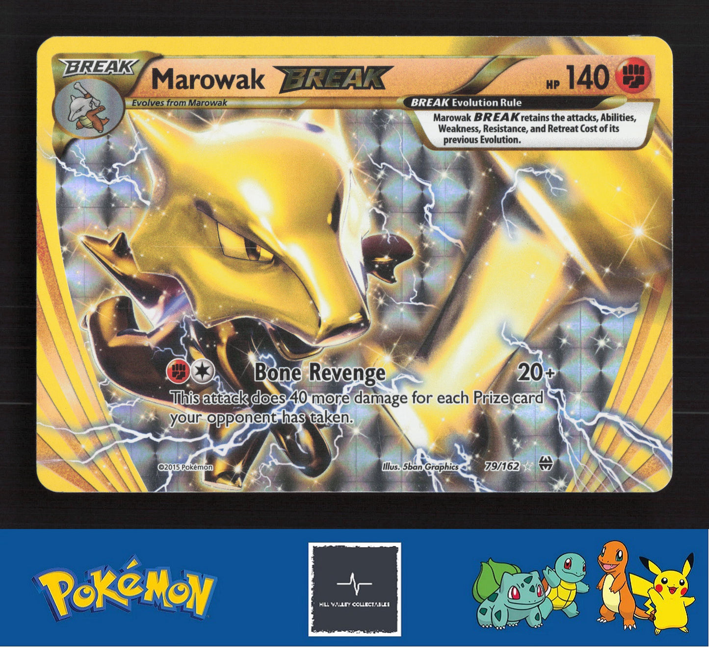 2015 Pokemon XY BREAKthrough 79/162 Marowak BREAK