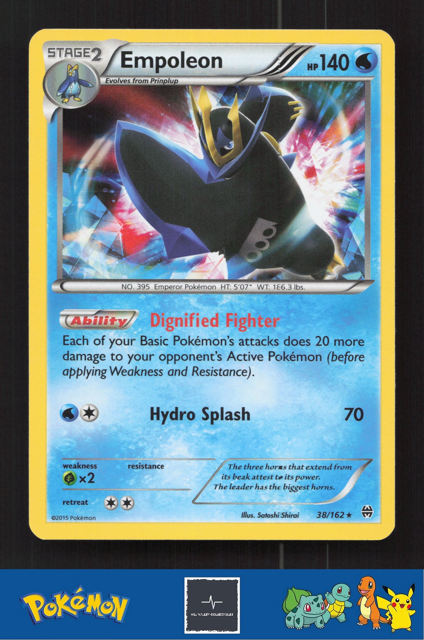 2015 Pokemon XY BREAKthrough 38/162 Empoleon Holo