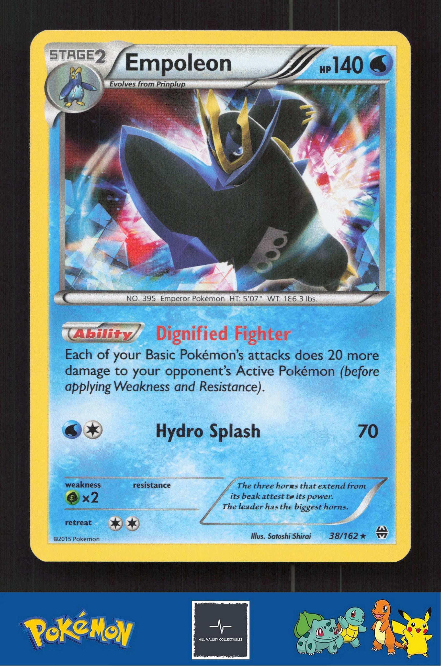 2015 Pokemon XY BREAKthrough 38/162 Empoleon Holo