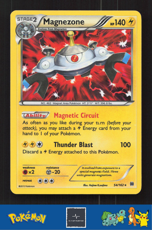 2015 Pokemon XY BREAKthrough 54/162 Magnezone Holo