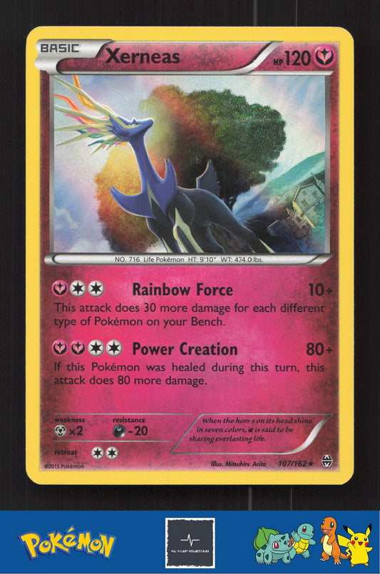 2015 Pokemon XY BREAKthrough 107/162 Xerneas Holo