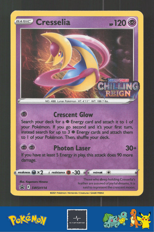 2021 Pokemon SWSH: Sword & Shield Promo Cards SWSH114 Cresselia