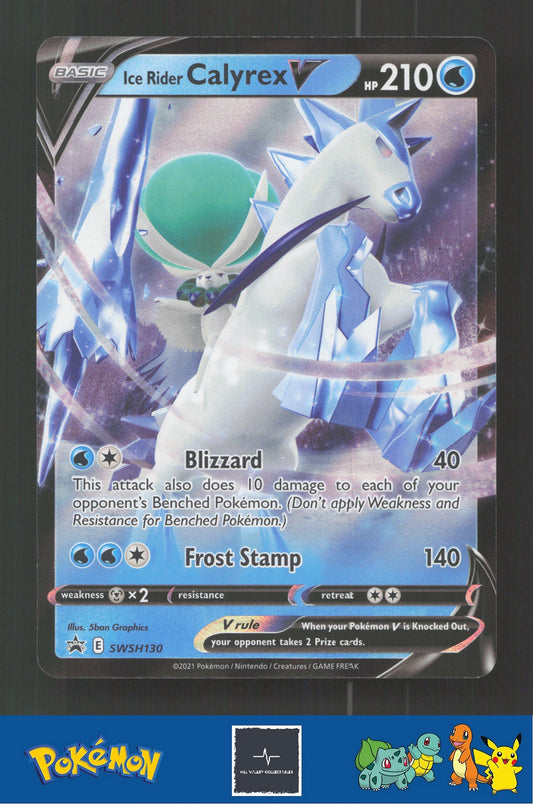2021 Pokemon SWSH: Sword & Shield Promo Cards SWSH130 Ice Rider Calyrex V