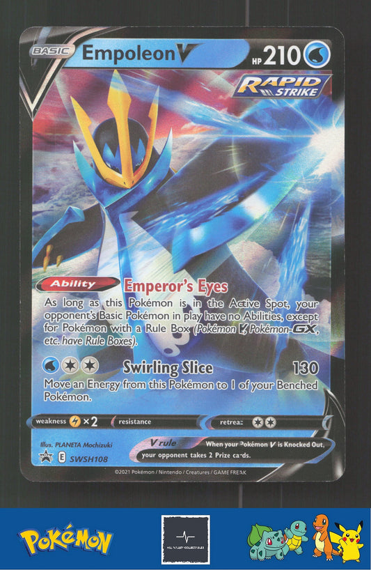 2021 Pokemon SWSH: Sword & Shield Promo Cards SWSH108 Empoleon V
