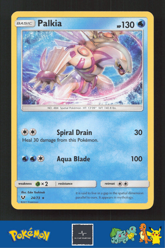 2017 Pokemon SM Shining Legends 24/73 Palkia Holo