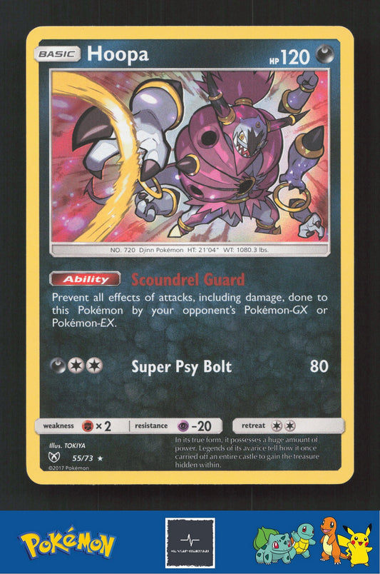 2017 Pokemon SM Shining Legends 55/73 Hoopa Holo