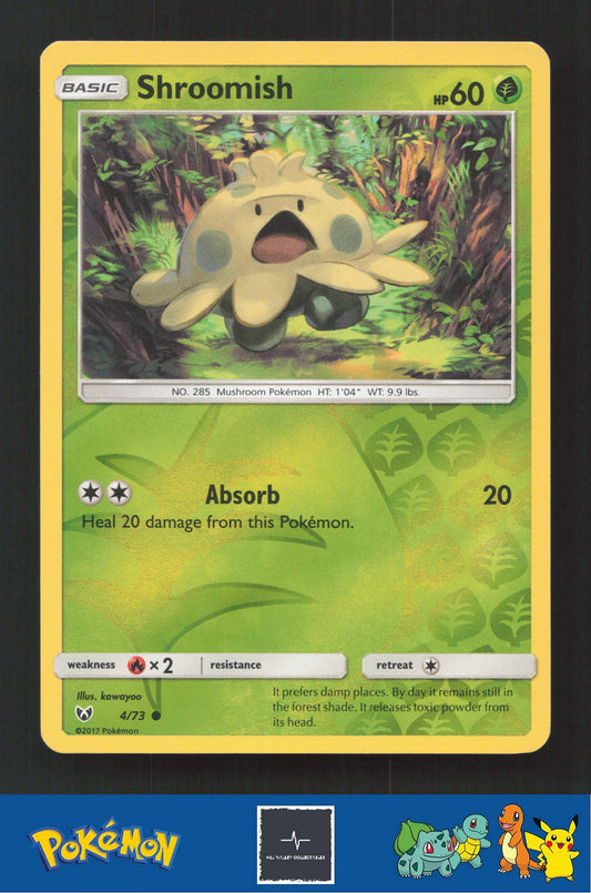 2017 Pokemon SM Shining Legends 4/73 Shroomish Reverse